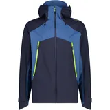 CMP MAN JACKET FIX HOOD schwarz/blau 56