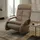 MCW Relaxsessel MCW-L11 Leder 0 x 0 x 0 cm taupe elektrisch drehbar