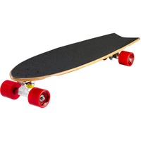 Ridge Skateboards Komplett Mini Cruiser Mini Longboard, Natural Range, Shark, Ahorn, 28 Inch