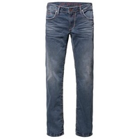 CAMP DAVID Regular-fit-Jeans Münztasche mit Ziernaht 32, Länge 32, blau Herren Regular Fit Jeans