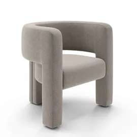 LeGer Home by Lena Gercke Ohrensessel SELMIA Polyester 73 x 76 x 62 cm Grau