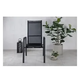 VCM Copacabana Gartenstuhl 2er Set 0 x 0 x 0 cm schwarz