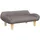 vidaXL Kindersofa Taupe 70x40x24 cm Stoff