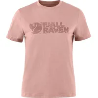 Fjällräven Lush Logo Kurzarm-t-shirt - Chalk Rose - L