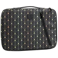 Exacompta Laptophülle Neo Deco Kunstfaser schwarz bis 35,6 cm