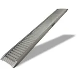 Baumarktplus TRUTZHOLM 1 x Profi Schwerlastrampe 200 cm Traglast 1000 kg Alu grau gebördelt