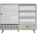 INTER-FURN Highboard »Adelaide«, Stauraumschrank, Breite 145 x 118 x 40 cm,