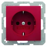 Berker Schuko-Steckdose Unterputz rot 2 St.
