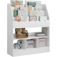 Woltu Kinderregal, Weiß, Rechteckig, 83x100x30 cm, Kinder- & Jugendzimmer, Kindermöbel, Kinderregale
