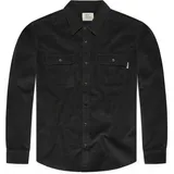 Vintage Industries Langarmhemd Schwarz 3XL