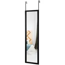 Costway Ganzkörperspiegel 33 x 120 cm Schwarz