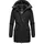 Navahoo Winterjacke schwarz / weiß XS