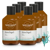 We:care2 6x 250ml Aqua/Marine - Nachhaltiges & veganes Duschgel