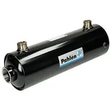 Pahlen Schwimmbecken Wärmetauscher Edelstahl V4A HI-Flow HF 40 kW mit Halterung