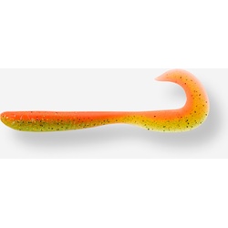 Gummiköder Twister Grub mit Lockstoff WXM YUBARI GRB 130 orange, orange, EINHEITSGRÖSSE