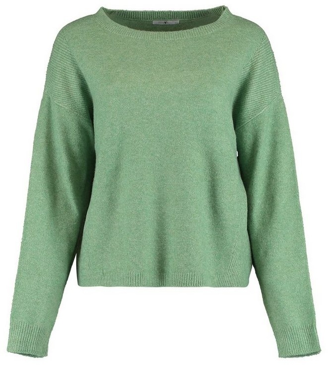 HaILY’S Strickpullover Regular Fit Strickpullover Langarm Sweater Ti44ne 5909 in Grün grün|schwarz XXL (44)
