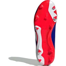 adidas Predator League Kids FG Lucid Blue / Cloud White / Solar Red 35 1/2