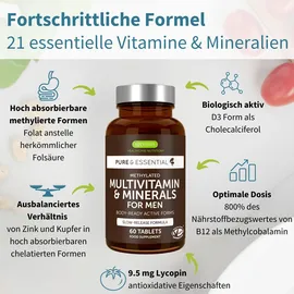 Igennus Methyliertes Multivitamin für Männer Tabletten 60 St.