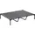 Vevor Hundebett erhöhtes XL 100 x 80 cm grau