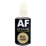 Alex Flittner Designs Lackstift RAL 1020 OLIVGELB matt 20ml Reparaturstift Acryl Retuschierlack Reparaturlack Holz Metall Möbel Bad