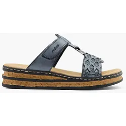 Komfort Pantolette - Damen - blau
