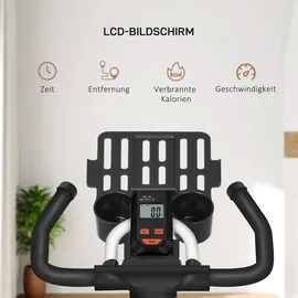 Homcom Heimtrainer Fahrradtrainer schwarz