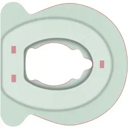 reer WC-Cover Toilettenauflage 4812 , 1 Packung = 3 Stück