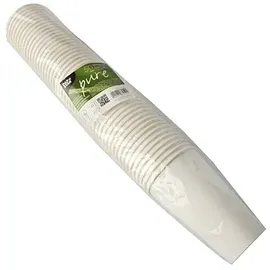 Papstar Trinkbecher Pappe 0,4 l 50 St. Braun
