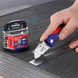 luxuskollektion 50tlg. Trapezklingen Set SK5 Edelstahl Spender 0.6 MM