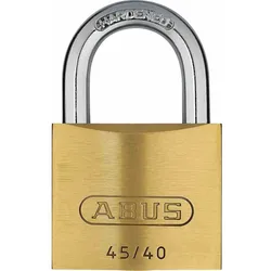 ABUS   Messing-Hangschloß Typ 45/40 Quad-Pack SB