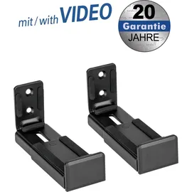 My Wall HZ 30 L Soundbar-Halterung Starr Schwarz