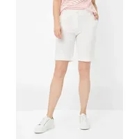 Brax Damen Bermuda Style MIA B OFFWHITE, cremeweiß, Gr.