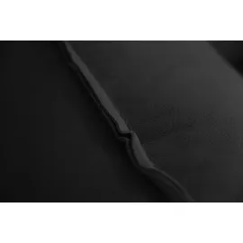 KAWOLA Hocker DAVITO Megahocker Polsterhocker Leder schwarz