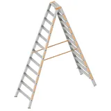 Layher Stufen-Stehleiter TOPIC 1043 / 2x12 Stufen / gemäß TRBS 2121-2 - Art-Nr: 1043012
