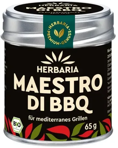 Herbaria Maestro di BBQ Grillgewürz SD-Dose bio