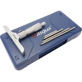 Dasqua 4611-8120 Tiefenmikrometer mit austauschbarer Stange 100mm (max) Ablesung: 0.01mm