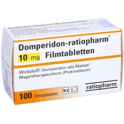 DOMPERIDON-ratiopharm 10 mg Filmtabletten 100 St