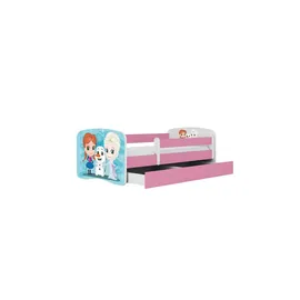 Möbel Kraft Bett Snow Princesses Rosa/Pink