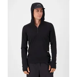 Mons Royale Herren Temple Merino Hoodie (Größe M, schwarz)
