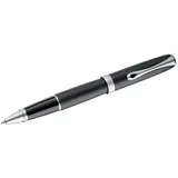 Diplomat - Tintenroller Excellence A2 Lapis schwarz matt Chrom - Schick und elegant - Lange Lebensdauer - Lapis schwarz - 5 Jahre Garantie