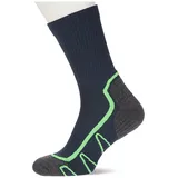 CMP Poly Mid Trekkingsocke Blau/Grün 39-42