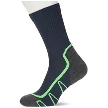 CMP Poly Mid Trekkingsocke Blau/Grün 39-42