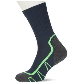 CMP Poly Mid Trekkingsocke Blau/Grün 39-42