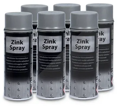 Motip 6x 400ml Zinkspray