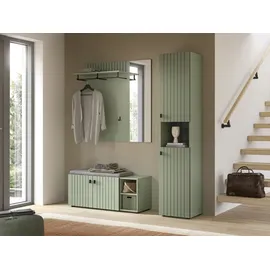 Home Affaire Sitzbank TATIO smoke Grün 106 x 43 x 37 cm