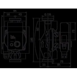 WILO Yonos PICO plus 25/1-4, 180mm Heizungspumpe (4215502)