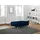 Home Affaire Polsterhocker Glynis Polyester 120 x 45 x 80 cm Blau