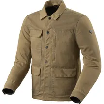 RevIt! Revit Worker 2 Motorrad Textiljacke, beige, Größe L für Männer