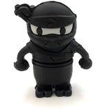 Onwomania Ninja Kämpfer Figur Schwarz Funny USB Stick 64 GB USB 2.0 Speicherstick USB-Datenträger