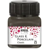 Kreul Glass - Porcelain Classic, 20ml, dunkelbraun